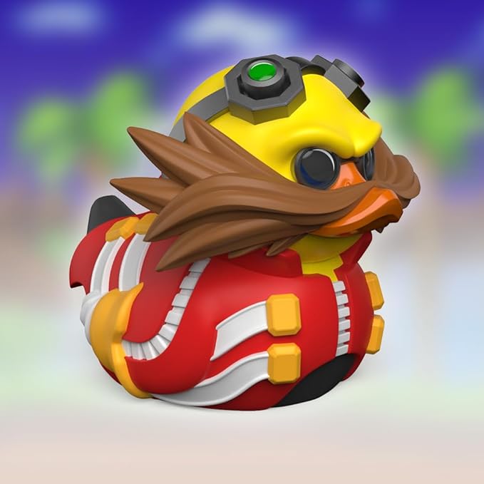 TUBBZ Boxed Edition Dr Eggman Collectible Vinyl Rubber Duck Figure - Official Sonic The Hedgehog Merchandise - Action TV, Movies & Video Games