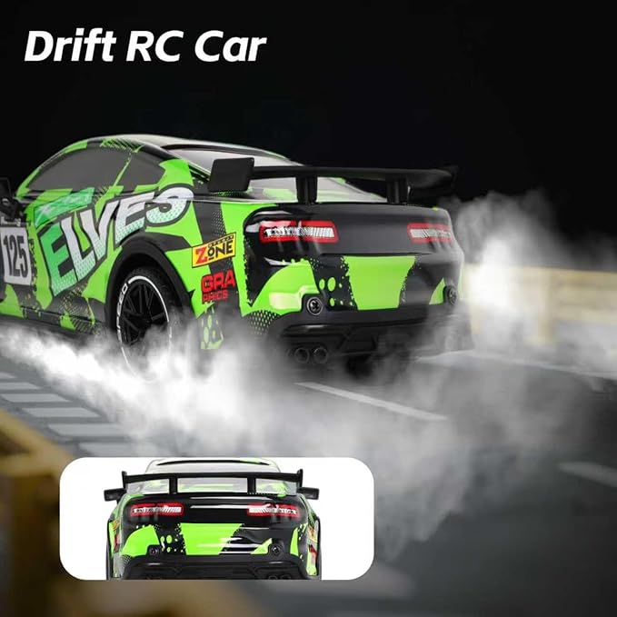 Hobby RC Car, 25 KPH High-Speed 4WD Drift RC Car, 2.4 GHz Remote Control Car, All-Terrain Electric Vehicle,TDLRC007G