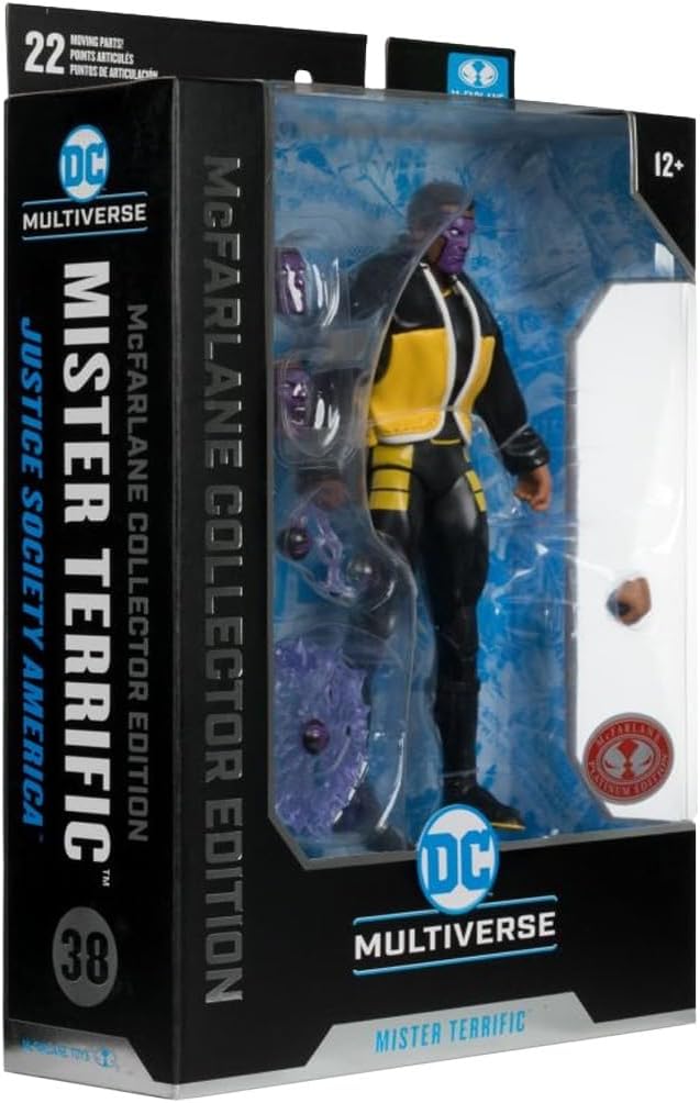 McFarlane DC Collector's Edition 7IN WV11 - #38 MR. Terrific (Justice Society America) (Chase)