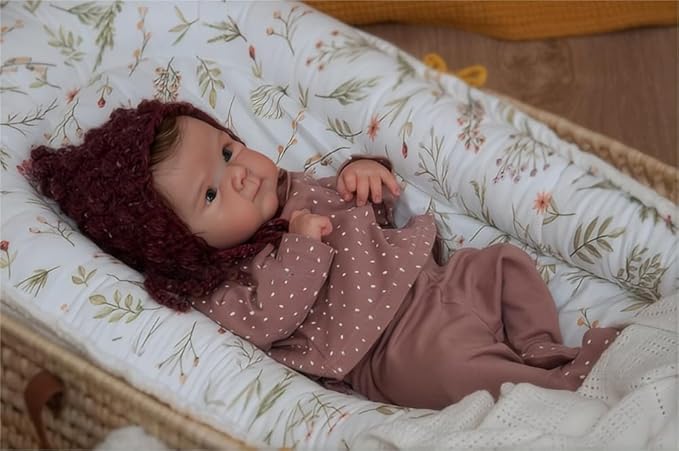 Anano Reborn Baby Dolls Silicone Full Body-18 in Realistic Baby Doll Girl, Full Silicone Babys Doll Lifelike, Anatomically Correct Babys Girl, Real Life Reborn Dolls with Accessories
