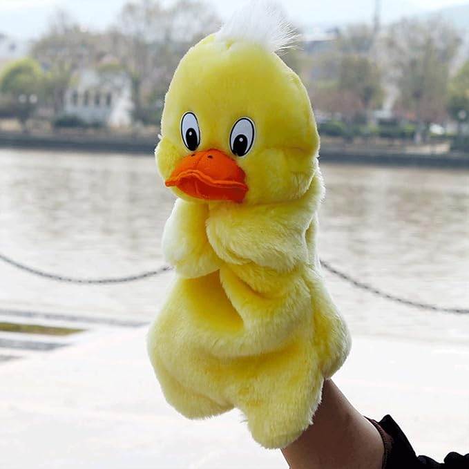 RIY Hand Puppet - Farm Animals Friends Educational Puppets Duck
