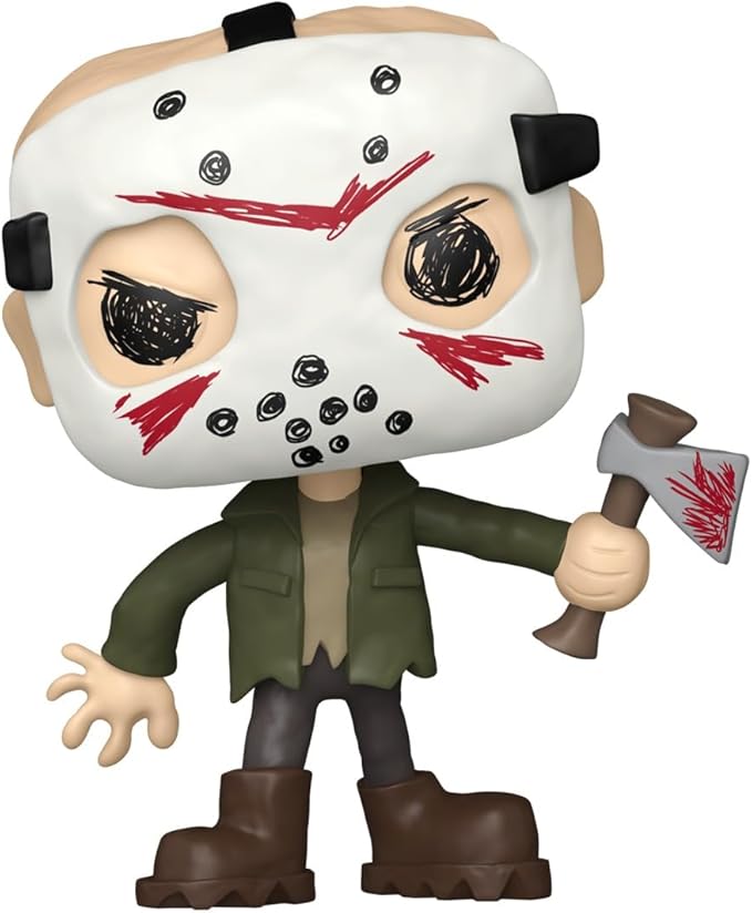 Funko Pop! Movies: Doodles - Jason - Friday 13th - Collectable Vinyl Figure - Gift Idea - Official Merchandise - Toys for Kids & Adults - Horror Fans - Model Figure for Collectors and Display