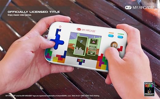 My Arcade Tetris Gamer V: Tetris Game preloaded with 200 Bonus Games, Arcade Classics, 2.5 Inch Screen