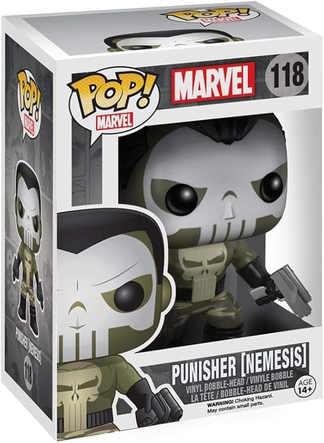 Funko POP Marvel: Nemesis Punisher Action Figure