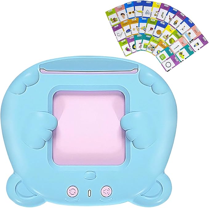 Educational Flashcard, Talking Sensory Activities, 112 Cards, Kids Learning Set, Preschool Kindergarten Cards, Interactive Teaching Tool, for Travel Home Car Airplane