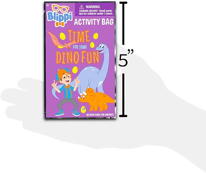 Blippi Birthday Party Favors Set - Bundle With 24 Play Packs for Kids | Mini Coloring Books, Stickers, and More for Goodie Bags (Party Supplies)