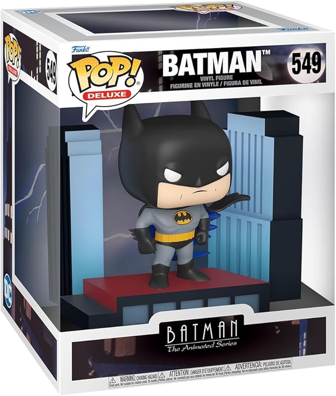 Funko Pop Deluxe: Batman The Animated Series - Batman - Collectable Vinyl Figure - Gift Idea - Official Merchandise - Toys for Kids & Adults - Superheroes Fans - Model Figure for Collectors