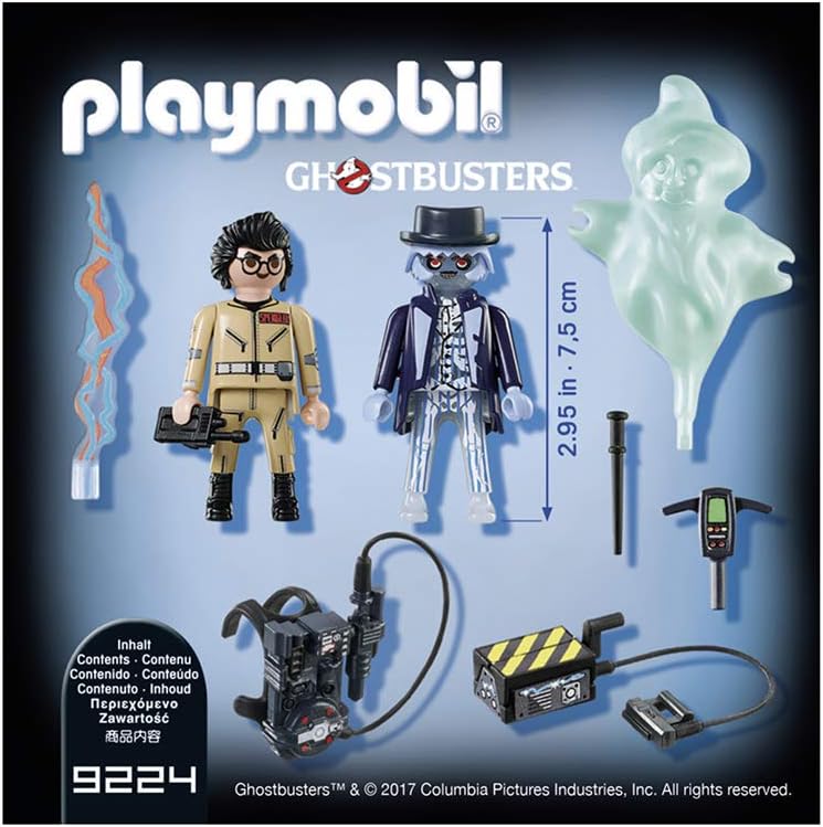 Playmobil Ghostbusters Spengler and Ghost