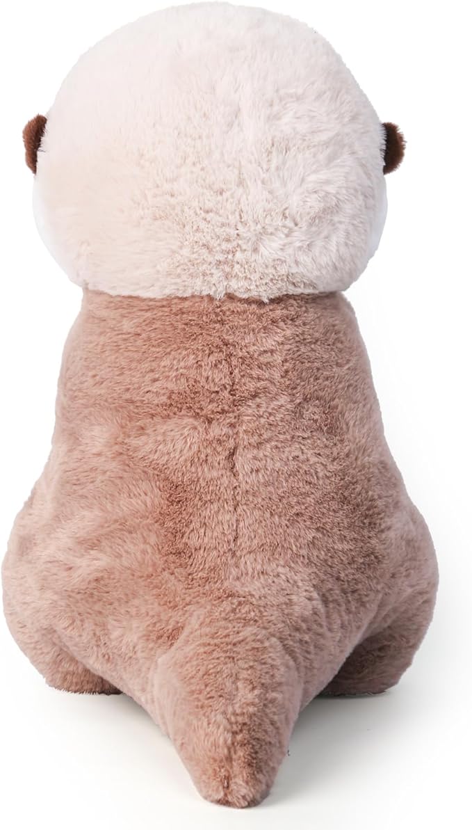Cute Otter Stuffed Animals Soft Sea Otter Plushie Toy 15.7" Christmas Birthday Party Plush Gift for Kids Children Girls Boys