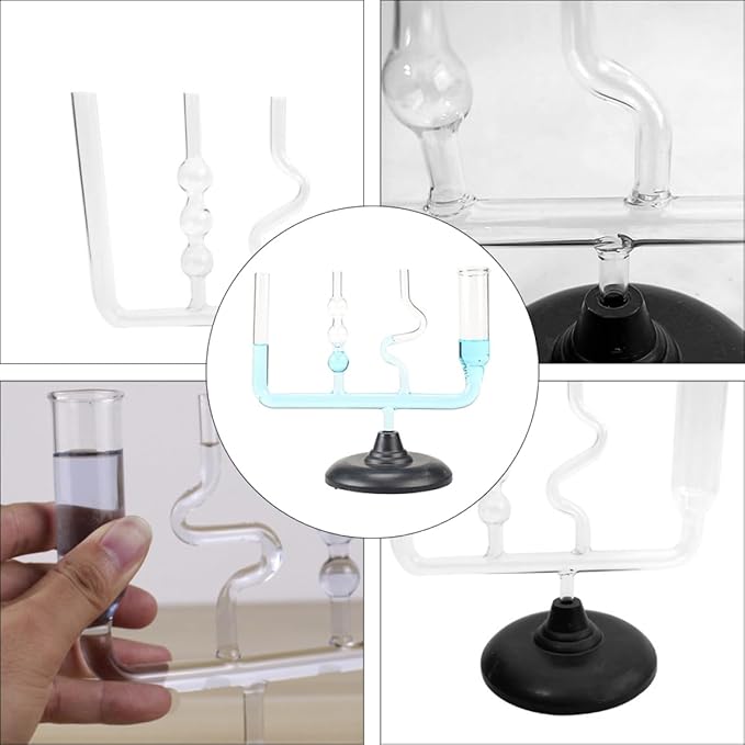 Physics Mechanics Experiment Equipment for Fluid Pressure Demonstration Teaching Instruments for Science Education Hands Learning Apparatus for Classroom Experiments