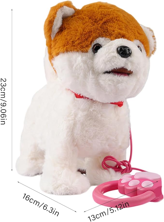 Robot Puppy That Acts Like a Real Puppy, Wuffy Robot Dog, Electronic Interactive Dog with Walking, Barking, Tail Wagging, Wuffy Robotic-Dog with Touch Sensing and Responsive to Touch