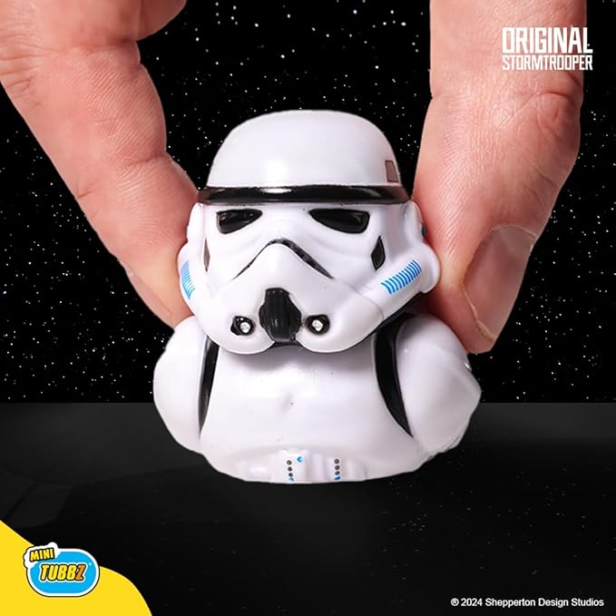 TUBBZ Mini Stormtrooper Collectible Vinyl Rubber Duck Figure - Official Original Stormtrooper Merchandise - Sci-Fi TV, Movies & Videos Games