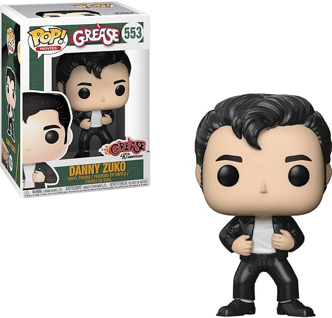 Funko POP! Movies: Grease Danny Zuko Collectible Figure, Multicolor