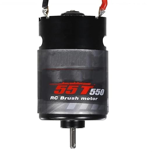 RC Spare Part for Axial SCX10 II III AXI03007 90046 for Traxxas for Slash for TRX4 for TRX6 1/10 12T 21T 29T 35T 55T 550 Brushed Motor RC Crawler Boat Parts(55t)