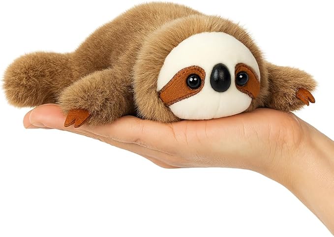 Adorable Sloth Stuffed Animal Soft Plush Sloth Plush Toy Cute Birthday Gifts for Kids Adults