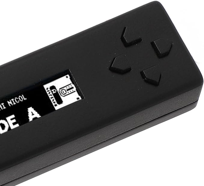 FDSkey Disk System Drive Emulator, OLED Screen, 300+ Games, Plug and Play for Console, with Firmware Upgrades and Save Progress (Black)