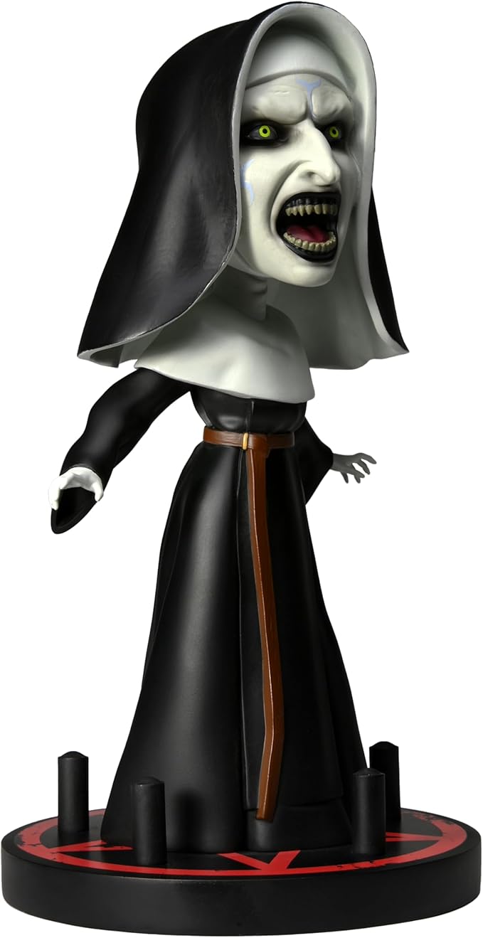 NECA The Conjuring Universe The Nun |Collectible Horror Movie Officially Licensed Figure, Head Knocker Hand-Painted, 8.5" Tall
