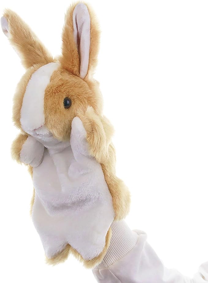 RIY Hand Puppet - Farm Friends Animals Educational Puppets Rabbit
