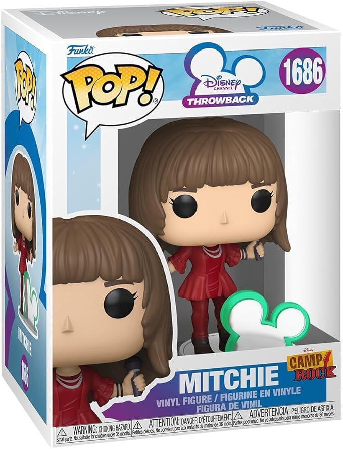 Funko Pop! Disney: Camp Rock - Mitchie - Disney Icon - Collectable Vinyl Figure - Gift Idea - Official Merchandise - Toys for Kids & Adults - Disney Fans - Model Figure for Collectors and Display