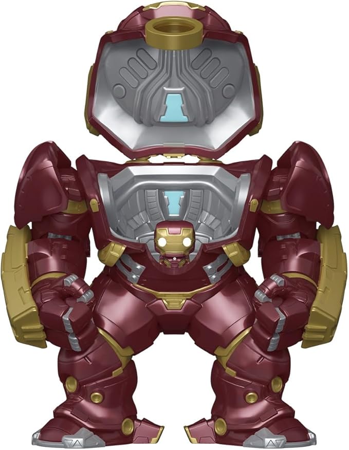 Funko Bitty Pop! Bots: Marvel - Hulkbuster with Iron Man - Collectable Vinyl Figure - Gift Idea - Official Merchandise - Toys for Kids & Adults - for Collectors and Display