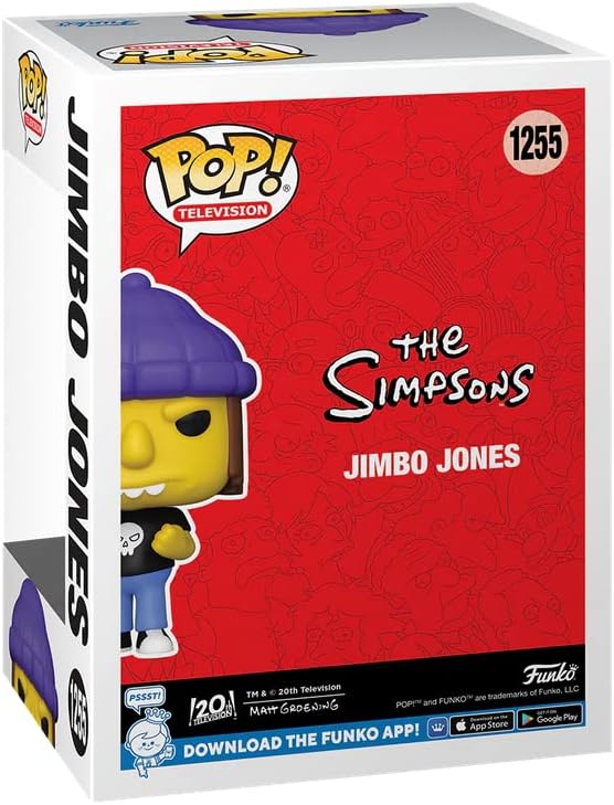 Funko Simpsons Jimbo Jones Pop NYCC 2022 Exclusive Shared