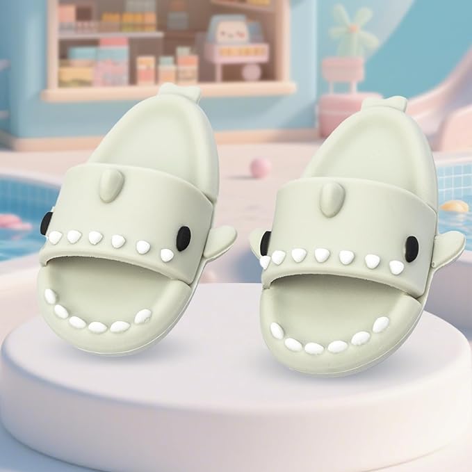 Clothing Shark Summer Sandals for Dolls - Open-Toe Slippers, Cute Accessories Easter Gifts for Photography, Display & Collectors Age Limit 15+ Easter Gifts(White)