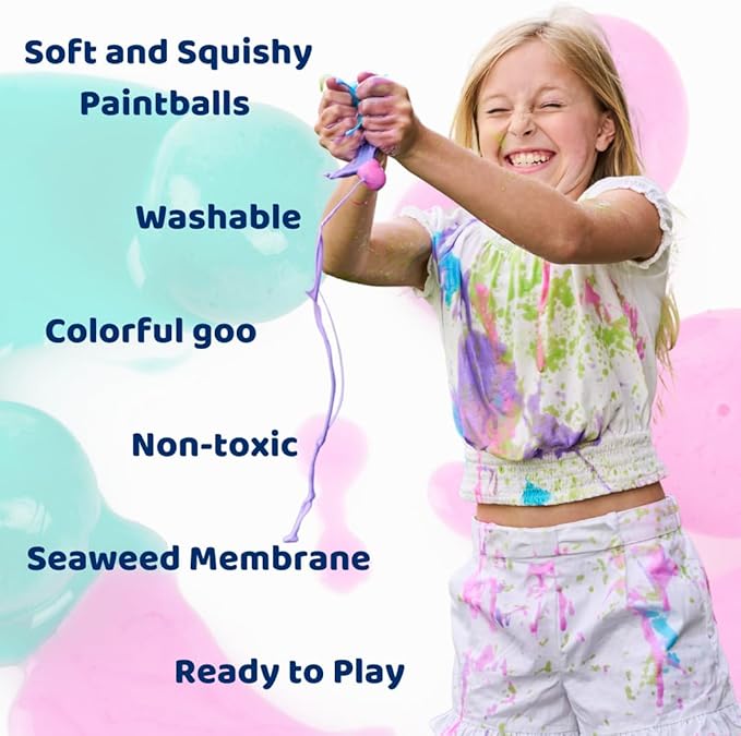 Goblies Throwable Paintballs (120 Count, Indigo/Violet/Pink)