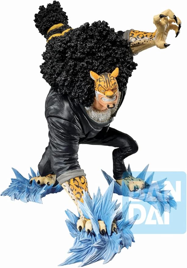 Ichibansho Figure - One Piece - Rob Lucci (Duel Memories), Bandai Spirits Collectible Statue
