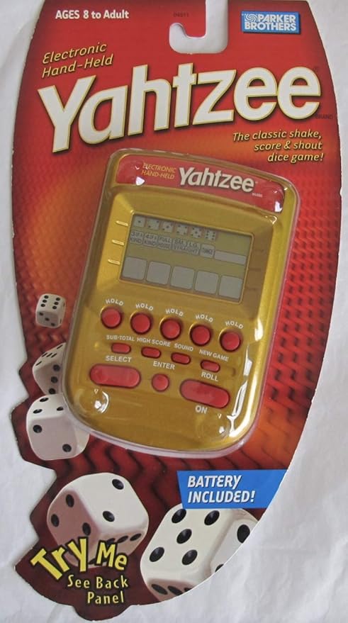 Electronic Hand-Held Game w Automatic Scoring, Sound Effects, Auto Shut Off & More (2004)