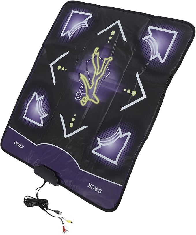JEOZBM Dance Mat, Non Slip Dance Pad, Double Dance Mat for Kids Adults Girls Boys