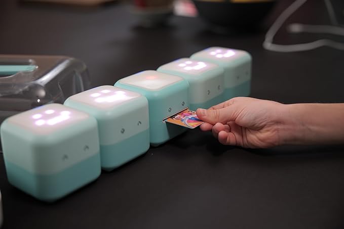 PlayCubes: Screen-Free Learning Console with Charging Case Included. Educational System for Ages 3-5. Builds Math, Logic, & Problem-Solving Skills. Screen Alternative for Solo or Family Fun.