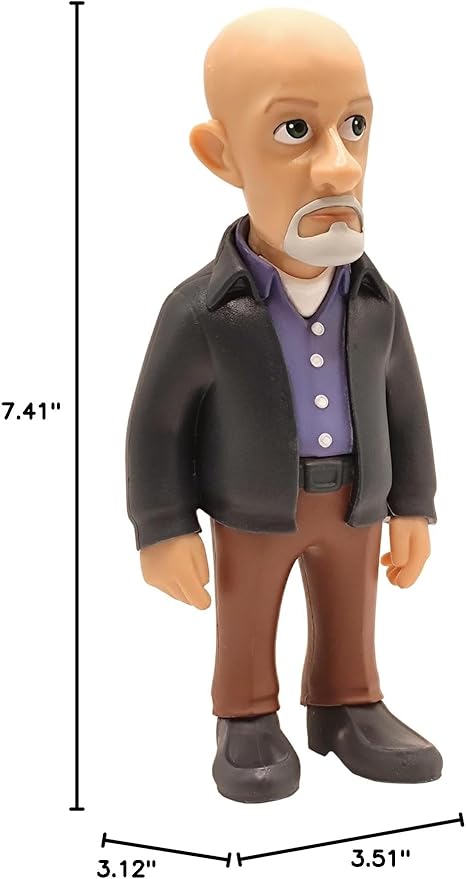 MINIX Mike Ehrmantraut Better Call Saul Figure (12cm) MN13364 Collectible for Display - Detailed Premium Statue - Ideal Gift for Kids and Adults, TV and Movie Series Fans