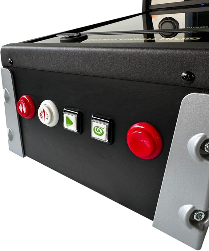 Legends Pinball Micro, Arcade Machine Console, Classic Retro Video Games, 50 Built in Licensed Pinball Games, Space Invaders, Bubble Bobble,Time Machine, WiFi, HDMI, Bluetooth