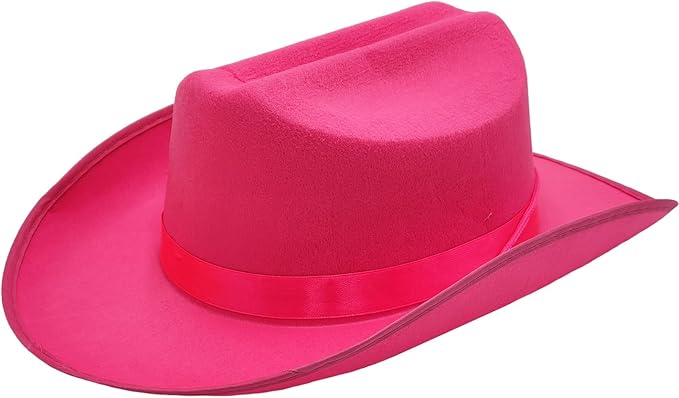 The Dreidel Company Cowboy Felt Western Hat, 22" Circumference Dress Up Costume Clothes for Kids, Pretend Play, Party Favors