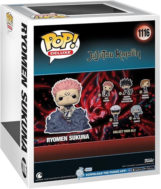 Funko Pop! Animation Deluxe: Jujutsu Kaisen - Sukuna - Collectable Vinyl Figure - Gift Idea - Official Merchandise - Toys for Kids & Adults - Anime Fans - Model Figure for Collectors and Display