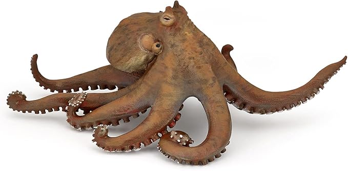 Papo - hand-painted - figurine - Marine Life - Octopus Figure-56013 - Collectible - For Children - Suitable for Boys and Girls - From 3 years old
