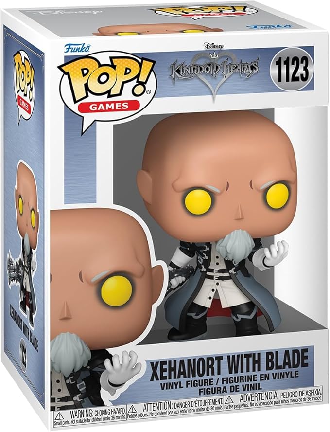 Funko Pop! Games: Kingdom Hearts - Xehanort with Blade - Collectable Vinyl Figure - Gift Idea - Official Merchandise - Toys for Kids & Adults - Movies Fans - Model Figure for Collectors
