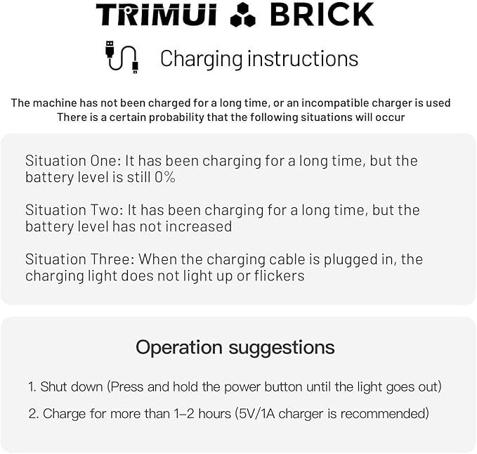 Trimui Brick Hammer Handheld Game Console,3.2 Inch IPS Classic System and 3000mAh Battery Retro Video Games Consoles,with 64G TF Card and Wireless Networt Console Casual Game Console(Black)