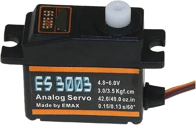 ES3001/ES3003/ES3004/ES3005 4.8-6.0V High Torque Metal Gear Analog Servo(ES3003)