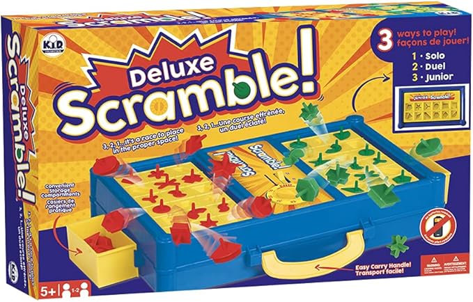 Scramble Deluxe 3-in-1 Game