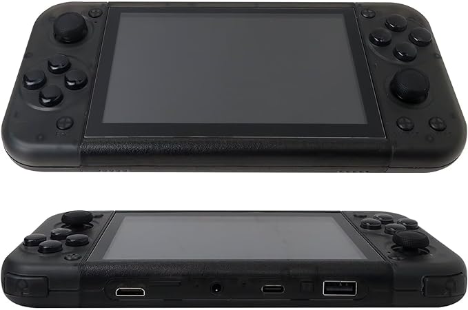 New Portable Handheld Gaming Gaming w/ High Resolution Screen, 15000+ Classic Retro Games, 30+Game Format 5-inch HD Eye Protection Screen Larger Storage