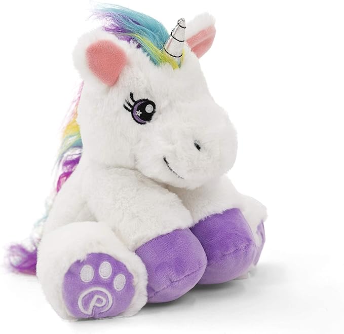 Plushible Poppy The Unicorn Stuffed Animal, 10" Plush Unicorn Toy for Girls & Boys - Machine Washable Plush, Soft Stuffed Animal Toy, Gift's Day Gift for All