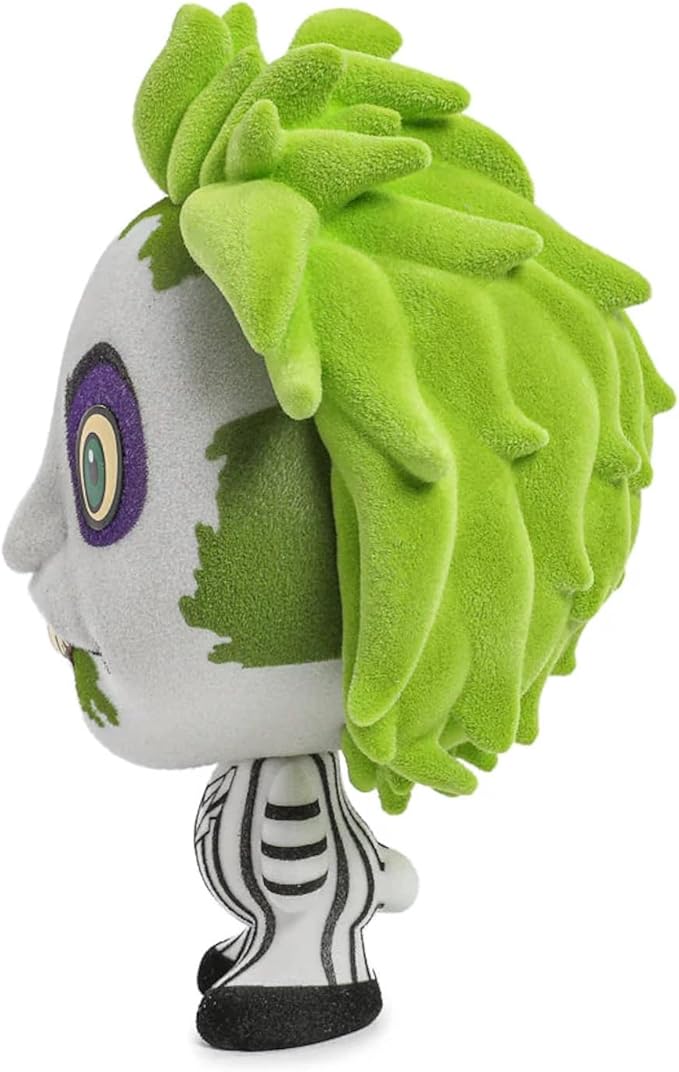 Collectible Beetlejuice (2024) Striped Suit 4" Flocked Bhunny Stylized PVC Figure