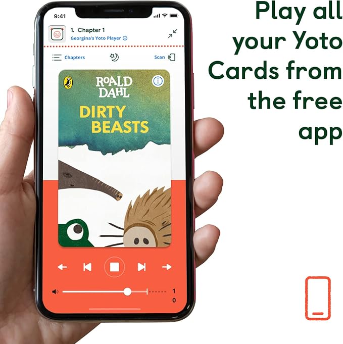 YOTO The Classics Collection – 5 Kids Audio Cards for Use with Player & Mini All-in-1 Audio Device, Screen-Free Listening with Fun Playtime, Bedtime & Travel Stories, Ages 8+