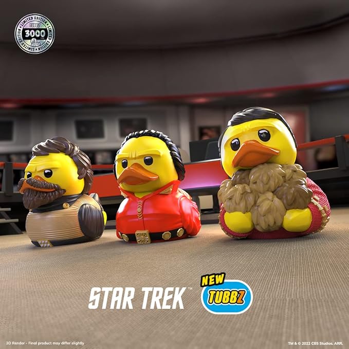 TUBBZ Star Trek Khan Collectable Duck Vinyl Figure - Official Star Trek Merchandise - TV, Movies & Video Games