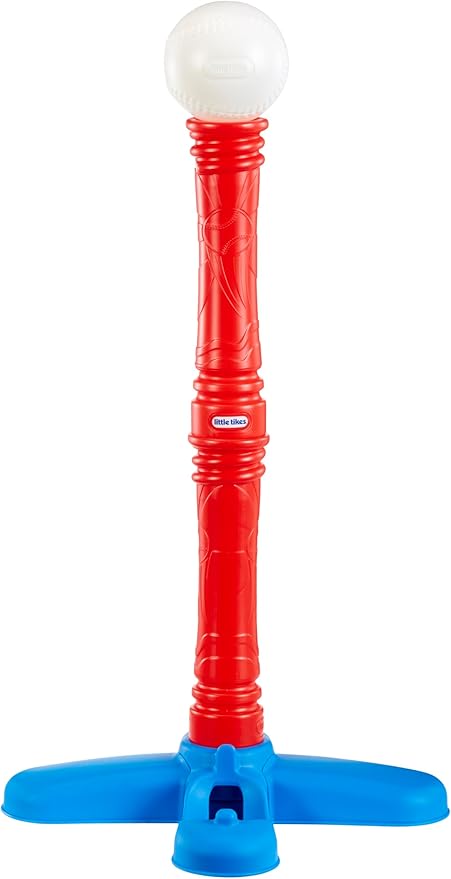 Little Tikes T-Ball Set, Red, 5 Balls, for Toddlers Ages 18+ Months – Amazon Exclusive