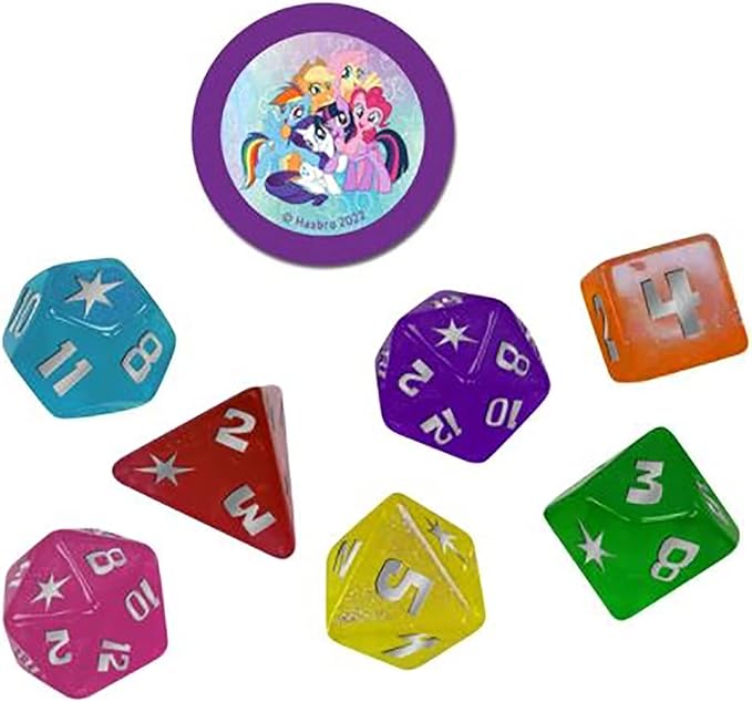 Renegade Games My Little Pony: Roleplaying Game - Dice Set - RPG Accessory, Pink