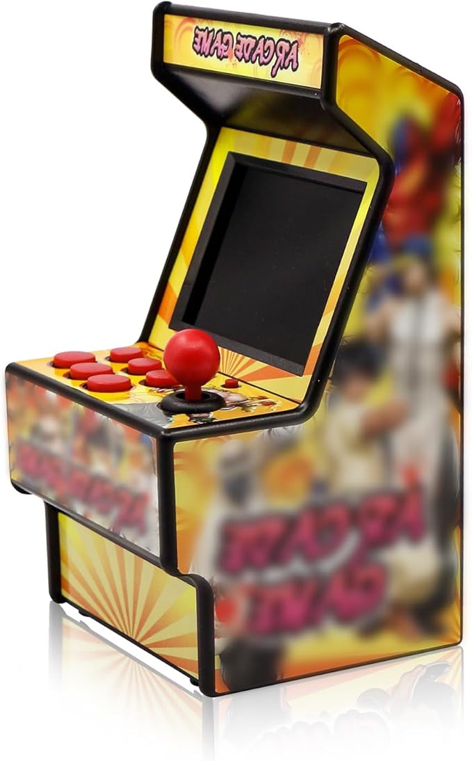 Mini Video Games Machine - 156 Retro Games Console Playable - 2.8 Inch Screen Handheld Gaming Device Support AV Output - Electronic Birthday Xmas Gift for Kids Adults