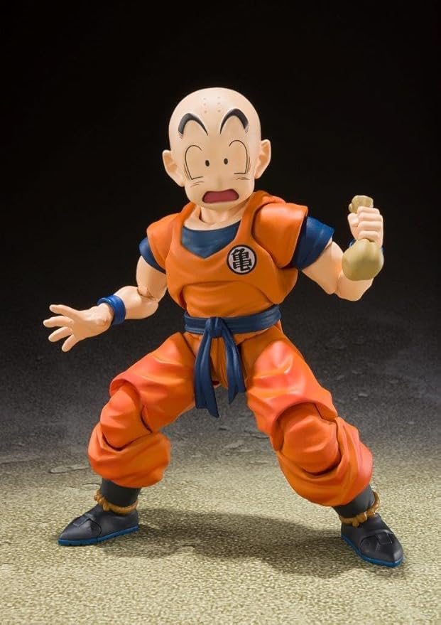 TAMASHII NATIONS - Dragon Ball Z - Krillin -Earth's Strongest Man- (Reissue) S.H.Figuarts Action Figure
