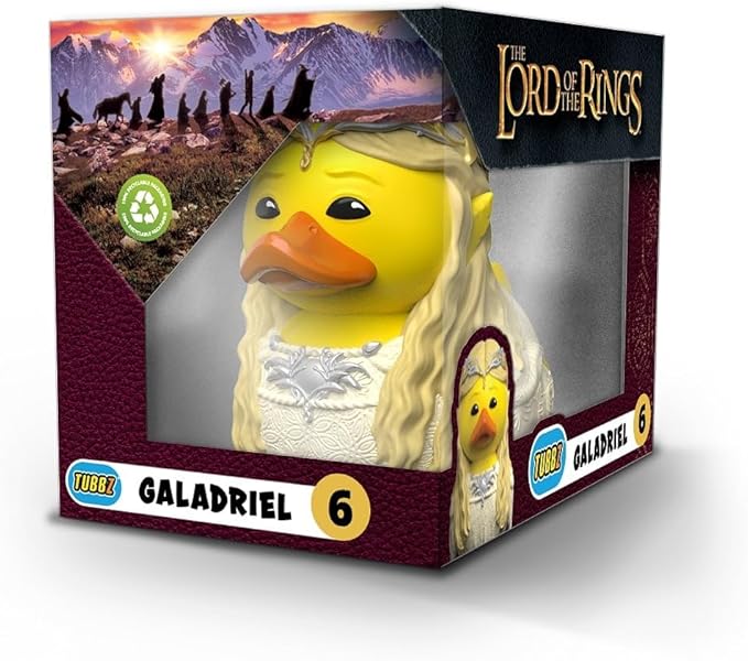TUBBZ Boxed Edition: Lord of The Rings - Galadriel Cosplaying Rubber Duck Vinyl Figure